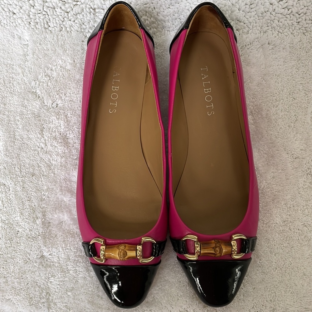 TALBOTS RÉMY Cap Toe Ballet Flats - Picture 2 of 12
